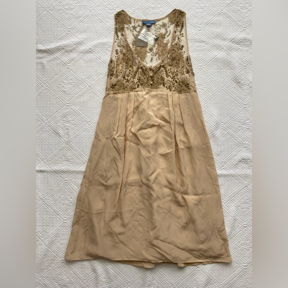 Anthropologie “Lil” beaded dress
